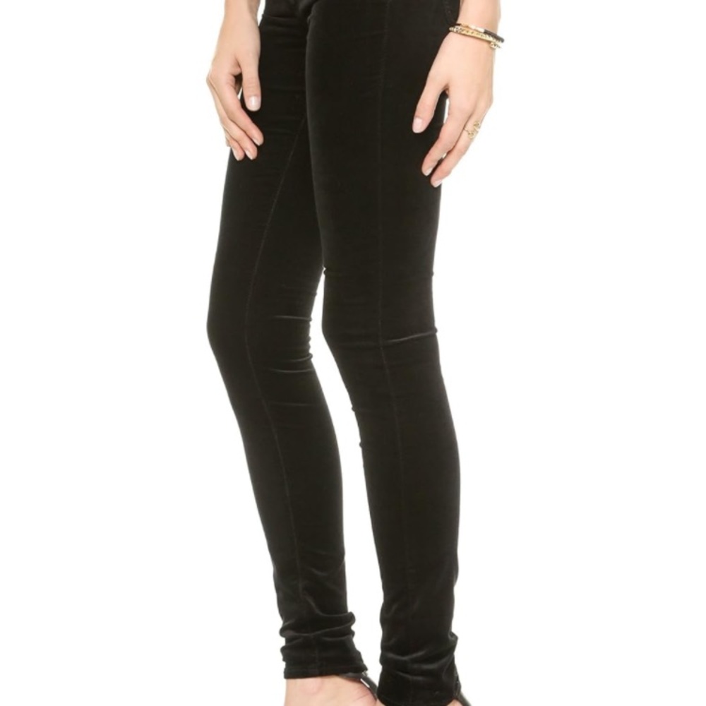 Ag jeans Adriano goldschmeid velvet leggings jeggings!